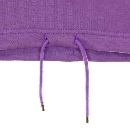 Nike Felpa Leggera Cappuccio Manica Corta Donna W Icon Clash Short Sleeve Hoodie French Terry Wild Berry/purple Stardust da donna