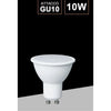 Lampadina Led Gu10 10watt Faretto Spotlight 110° Luce 3000k 4000k 6500k Gu10-10w