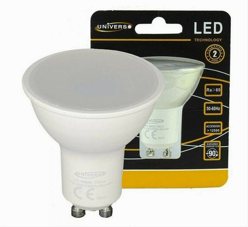 Lampadina Led Gu10 10watt Faretto Spotlight 110° Luce 3000k 4000k 6500k Gu10-10w