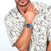 Orologio TRUSSARDI uomo T-city Automatico acciaio bicolore / blu