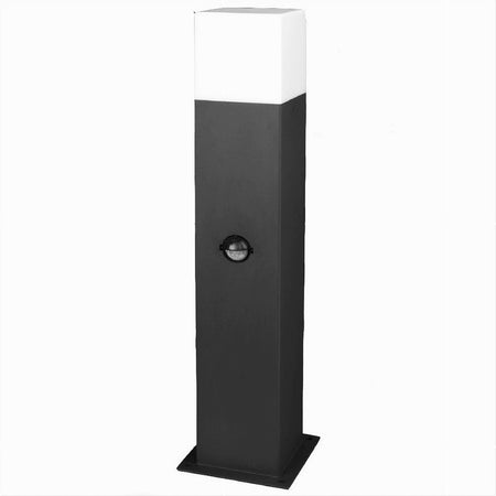 Lampione Esterno Con Sensore Movimento E27 Lampada Da Terra Lampioncino Ip44 H440