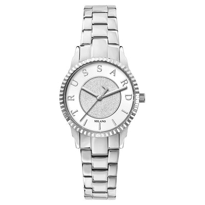 Orologio TRUSSARDI donna T-bent tempo acciaio / argento