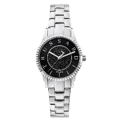 Orologio TRUSSARDI donna T-bent tempo acciaio / nero