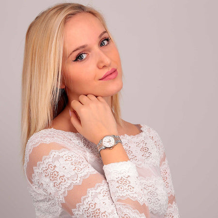 Orologio TRUSSARDI donna T-joy acciaio e oro rosa / silver