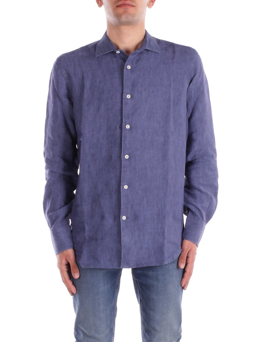 Saint Barth Camicie Denim nero da uomo