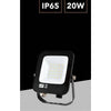 Faro Led Ultra Slim 20 W Esterno Ip65 Orientabile Luce 6500k 3000k 4000k Jr-20w