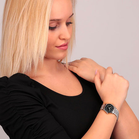 Orologio TRUSSARDI donna T-joy acciaio / nero