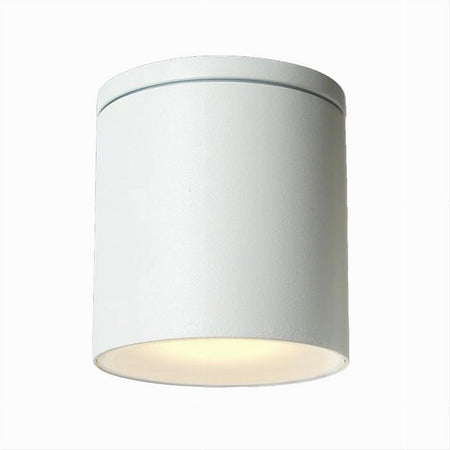 Applique Da Soffitto A Cilindro Esterno Moderno Lampada Plafoniera Gu10 Ip54 H94