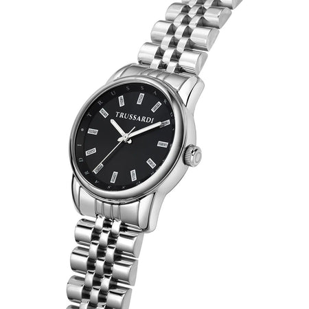 Orologio TRUSSARDI donna T-joy acciaio / nero