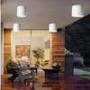 Applique Da Soffitto A Cilindro Esterno Moderno Lampada Plafoniera Gu10 Ip54 H94