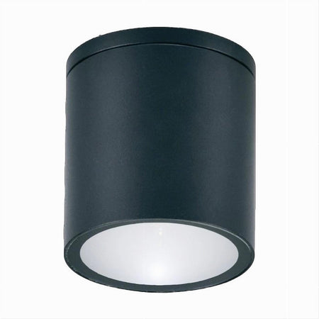 Applique Da Soffitto A Cilindro Esterno Moderno Lampada Plafoniera Gu10 Ip54 H94