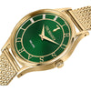 Orologio TRUSSARDI donna T-star tempo acciaio dorato / verde