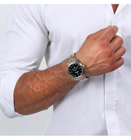 Orologio MASERATI uomo Successo datario acciaio bicolore / nero