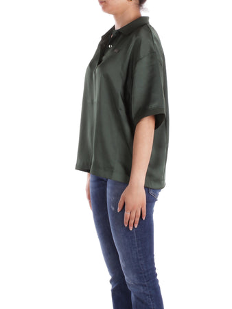 Lacoste Camicie Verde da donna