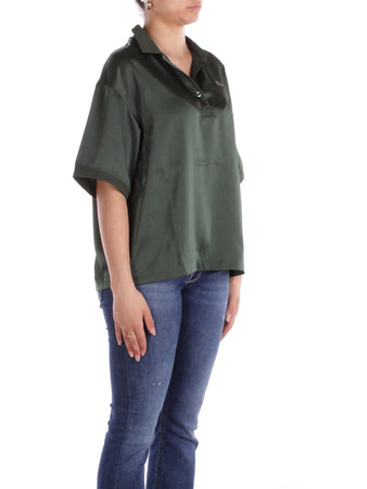 Lacoste Camicie Verde da donna