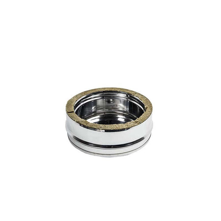 Tappo inox doppia parete con spurgo per scarico condensa