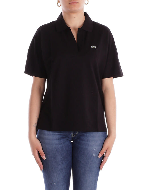 Lacoste T-shirt e Polo Nero da donna