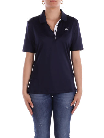 Lacoste T-shirt e Polo Blu da donna