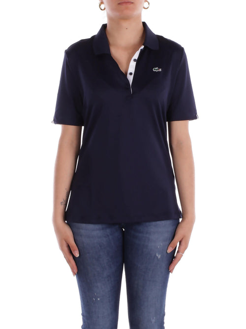 Lacoste T-shirt e Polo Blu da donna
