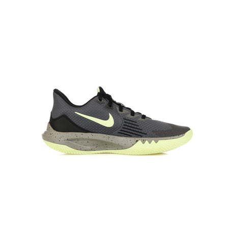 NIKE NBA Scarpa Bassa Uomo Precision V Iron Grey/dust/black/barely Volt da uomo