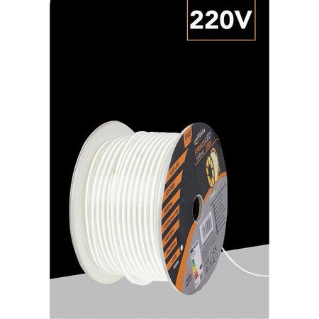 Bobina 100mt Strip Led Cob 220v Esterno Ip65 Luce 3000k 4000k 6500k 220v-cob-288