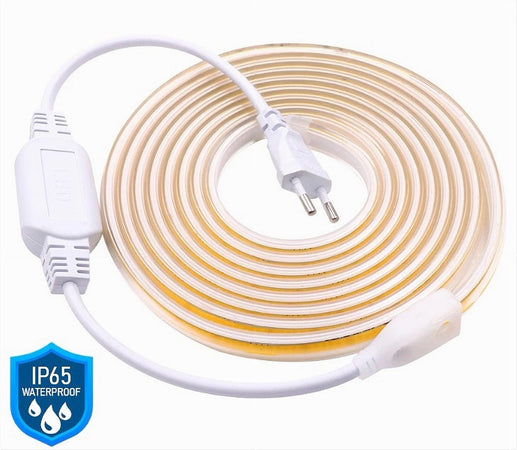 Bobina 100mt Strip Led Cob 220v Esterno Ip65 Luce 3000k 4000k 6500k 220v-cob-288