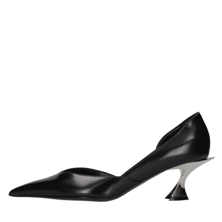 MUGLER Scarpe con Tacco Nero da donna