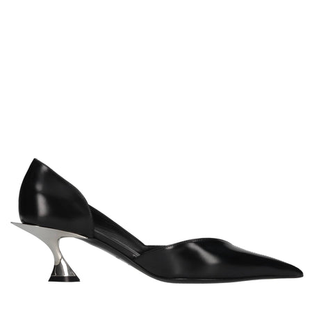 MUGLER Scarpe con Tacco Nero da donna