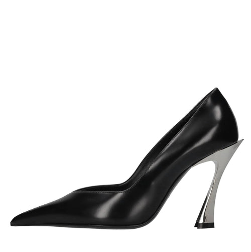 MUGLER Scarpe con Tacco Nero da donna