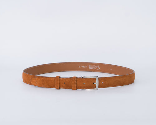 Marissa - Cintura Cuoio In Vera Pelle Scamosciata
