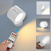 Lampada Parete Led Luce Fronte Retro Ricarica Usb 3 Colori Luce Orientabile Bd01-3c