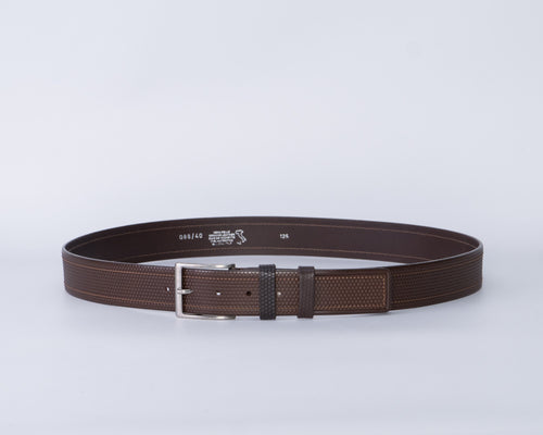 Jack - Cintura Testa di Moro In Vera Pelle