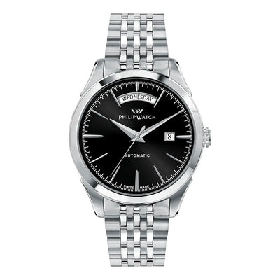 Orologio PHILIP WATCH uomo Roma Automatico acciaio / nero