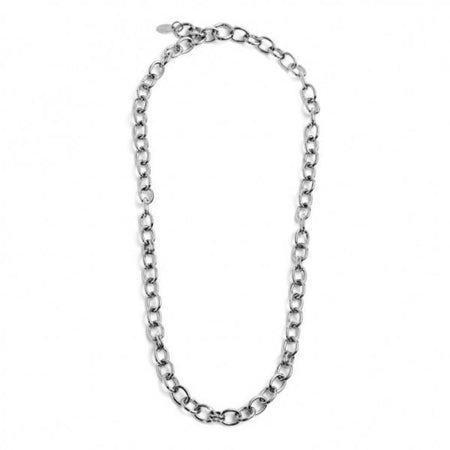 Marlù- Collana Catena "O" Acciaio