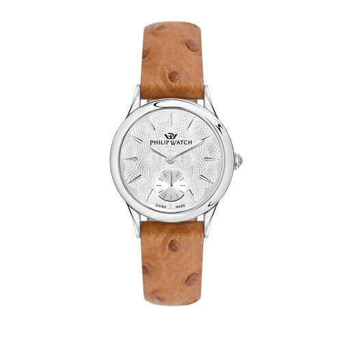 Orologio PHIILIP WATCH donna Marilyn pelle marrone / argento