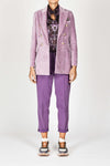 Atelier Cigala's Pantaloni Viola da donna