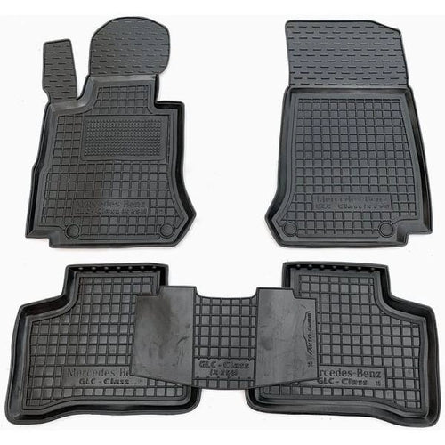 Tappetini di gomma su misura per Mercedes-Benz GLC-Class X253 (2015+)