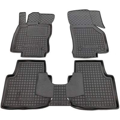 Tappetini di gomma su misura per Skoda Superb 3 (2015+)