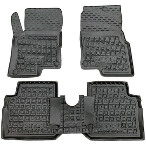 Tappetini di gomma su misura per Smart W454 (2004-2006) Forfour