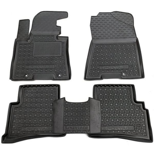 Tappetini di gomma su misura per Kia Sportage 4 (2016-2021)
