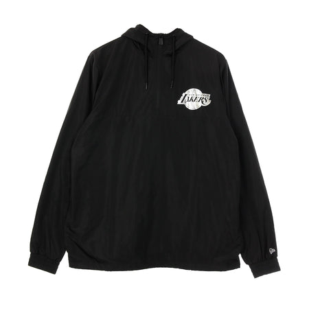 NEW ERA Giacca a Vento Infilabile Uomo Nba Metallic Windbreaker Loslak Black da uomo