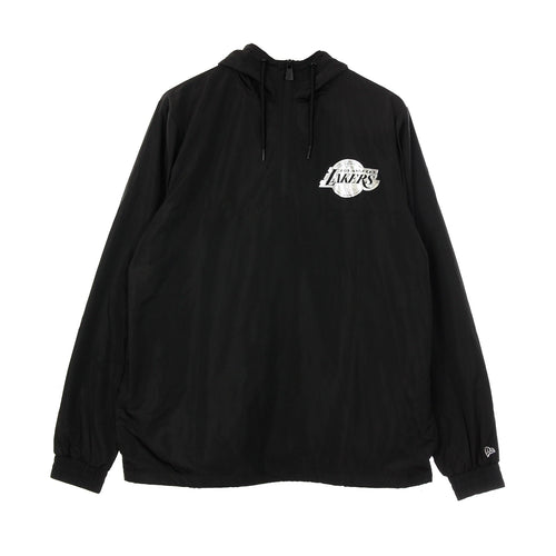 NEW ERA Giacca a Vento Infilabile Uomo Nba Metallic Windbreaker Loslak Black da uomo