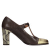 Chie Mihara Scarpe con Tacco Marrone da donna