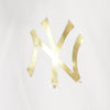 NEW ERA Felpa Leggera Cappuccio Uomo Mlb Metallic Hoodie Neyyan White da uomo