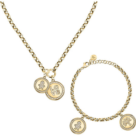 Special Set MORELLATO Love collana / bracciale dorato bimbo / albero vita