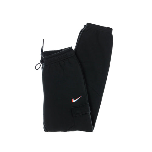 Nike Pantalone Tuta Felpato Donna W Sportswear Cargo Loose Pant Black da donna