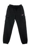 Nike Pantalone Tuta Felpato Donna W Sportswear Cargo Loose Pant Black da donna