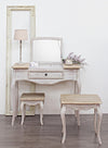 Tavolini Clarisse struttura in legno paulownia con pannelli in MDF per interni