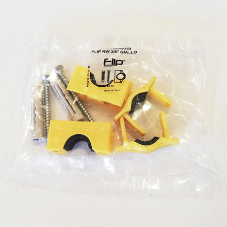 Tubo flessibile gas in acciaio inox per cucina con guaina e staffe