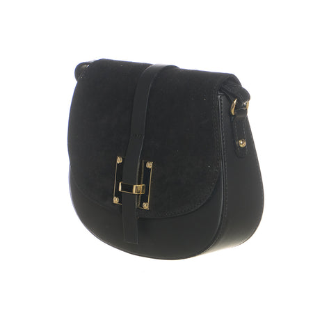 Jole - Borsa a spalla Nera da Donna in Pelle